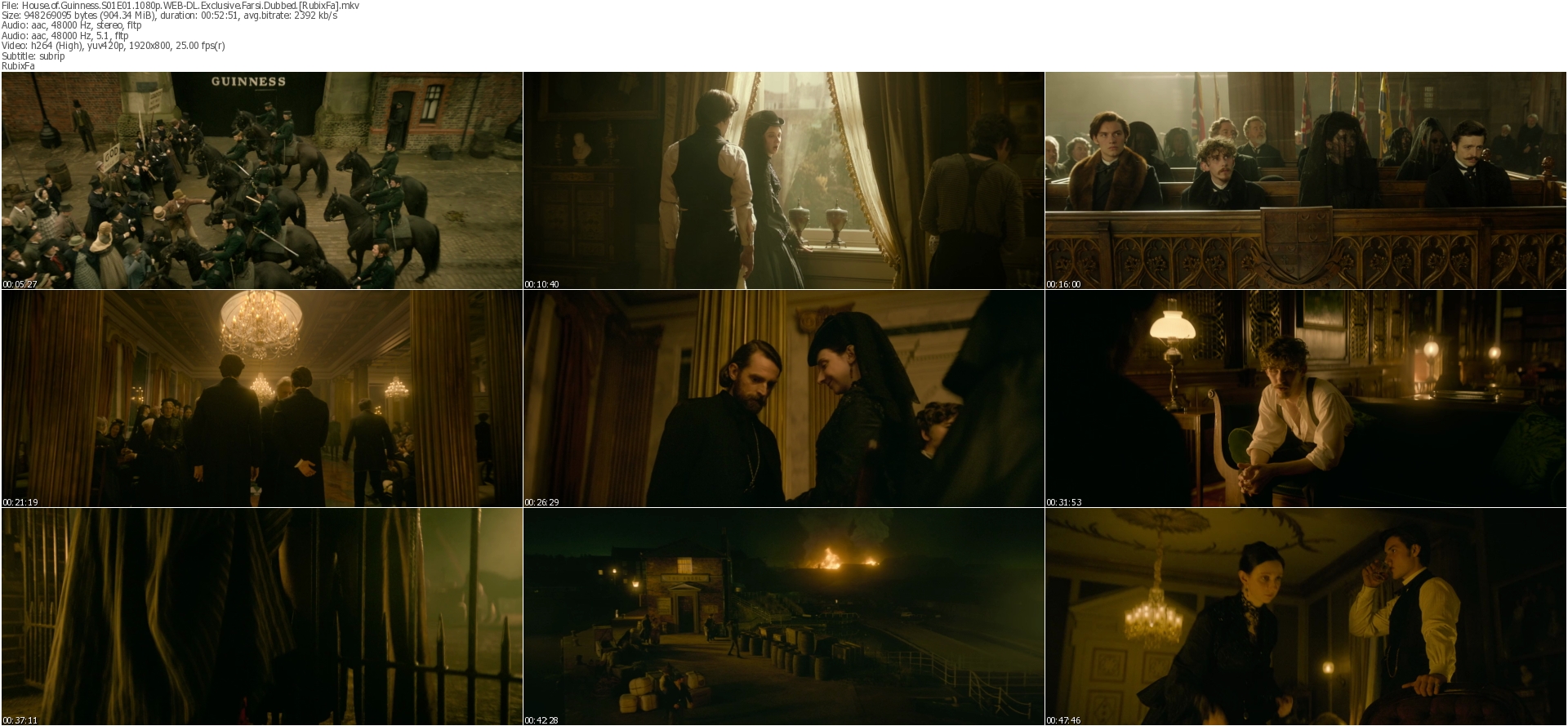 دانلود سریال House of Guinness دوبله فارسی